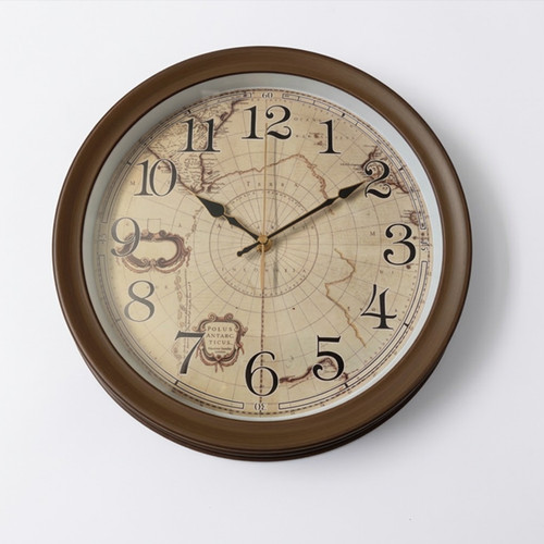 Orologio parete mappa - orologio,