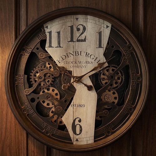 Orologio parete sala pranzo - parete,