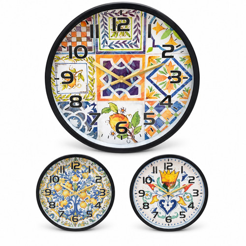 Orologio parete tondo 30cm - orologio,