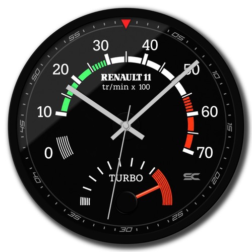 Orologio parete nero - nero, 30cm