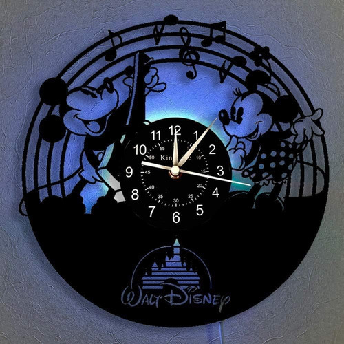 Orologio parete vinile - in,