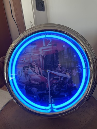 Orologio luminoso neon - orologio,