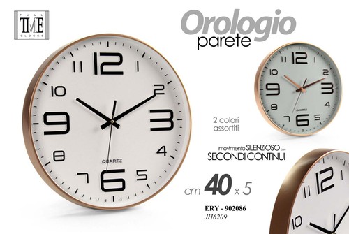 Orologio parete tondo chic - orologio,