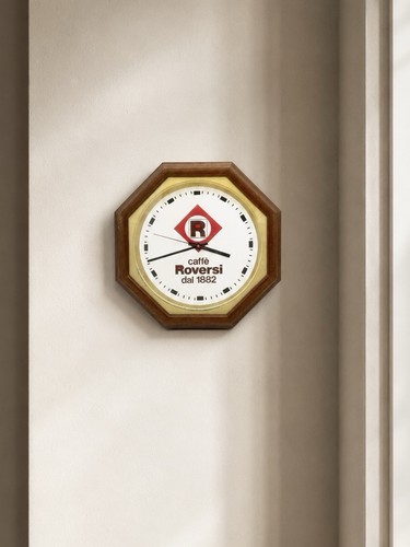 Orologio pubblicitario caffè - pubblicitario,
