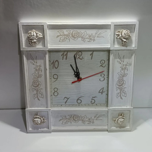 Orologio parete quadrato - orologio,