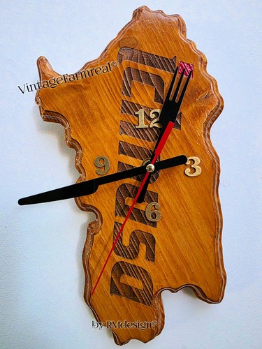 Orologio parete vintage - orologio, da