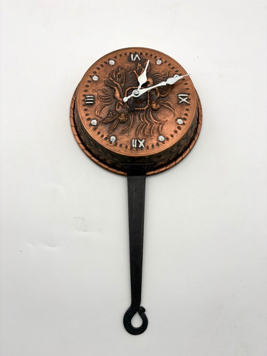 Orologio parete rame - in,